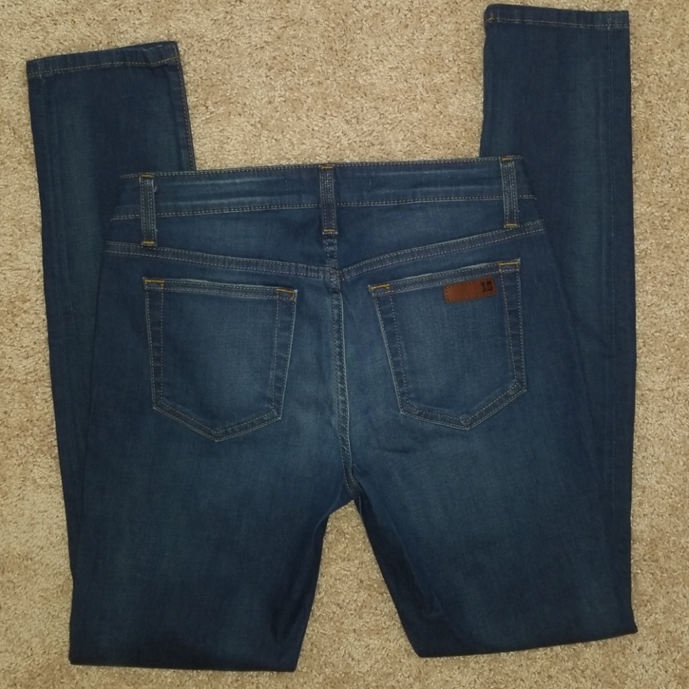 Joe's Denim Blue Skinny Jeans Size 28 - Picture 3 of 8